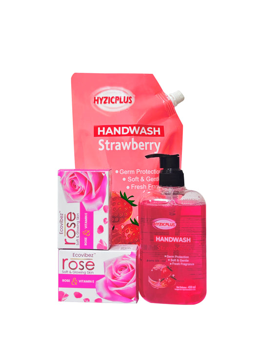 Hyzic plus  Strawberry & Rose Delight Pack