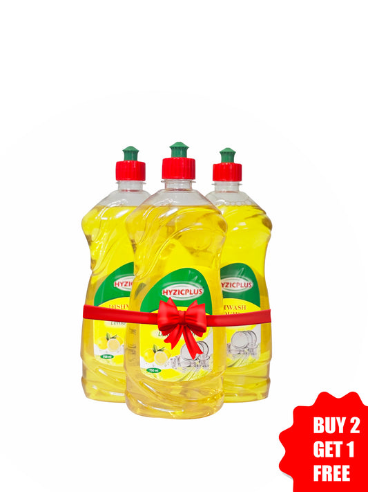 Hyzic Plus Dishwash (2+1) combo (750ml/-)