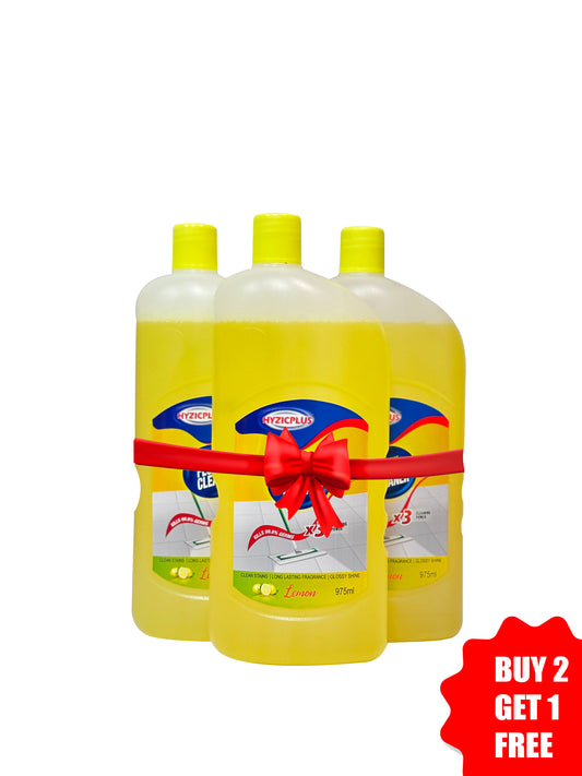 Hyzic Plus Disinfectant Floor cleaner (2+1) combo (975ml/-)