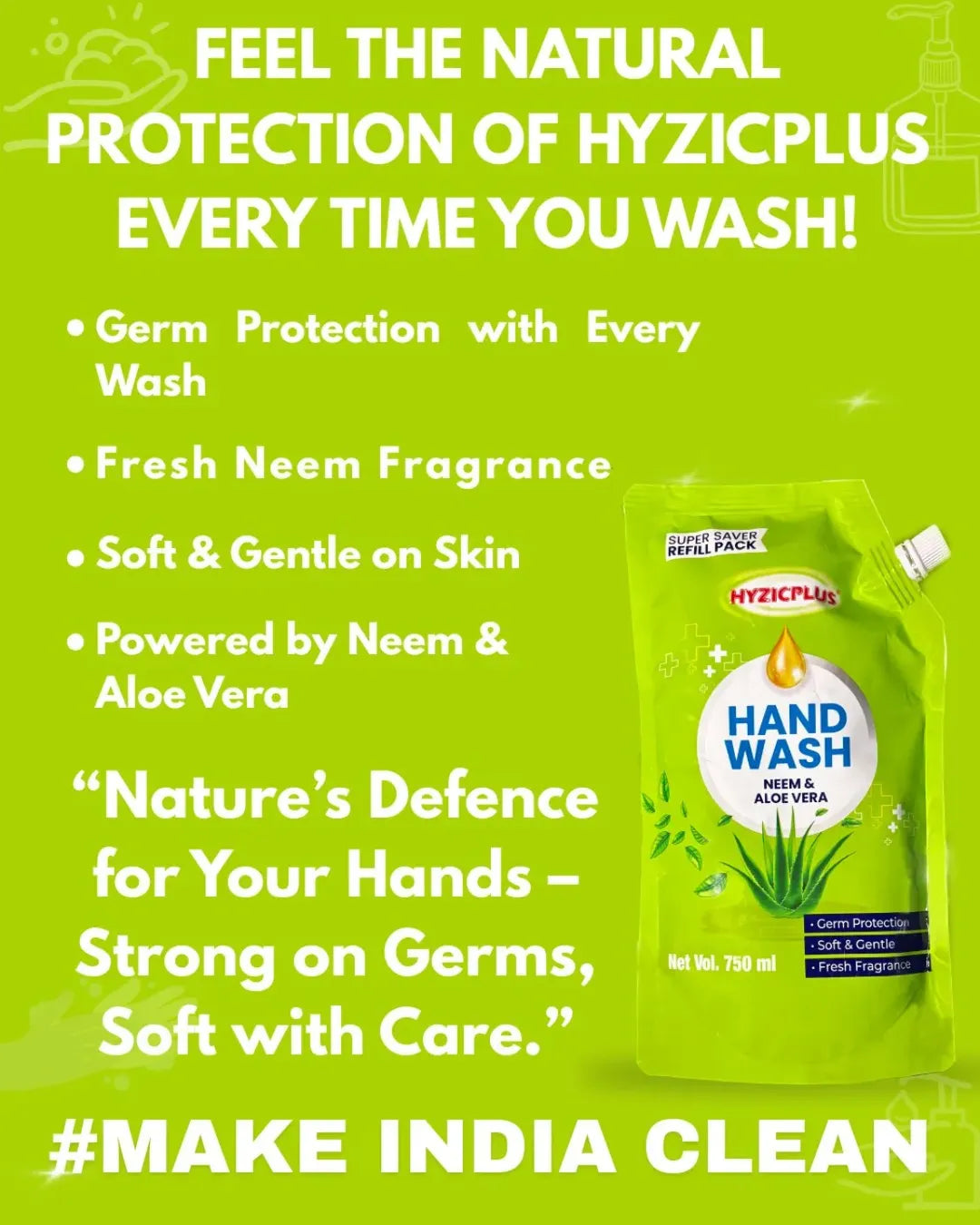 Hyzic Plus Handwash Combo